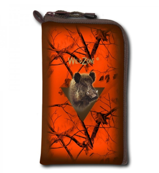 Preview: Jäger Smartphone-Tasche Hirsch, Gürteltasche XXL , Signal Camouflage